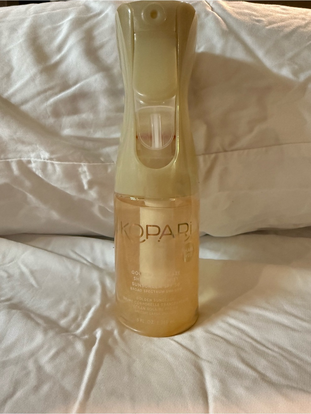 Kopari Golden Sheer Body Mist with Shimmer